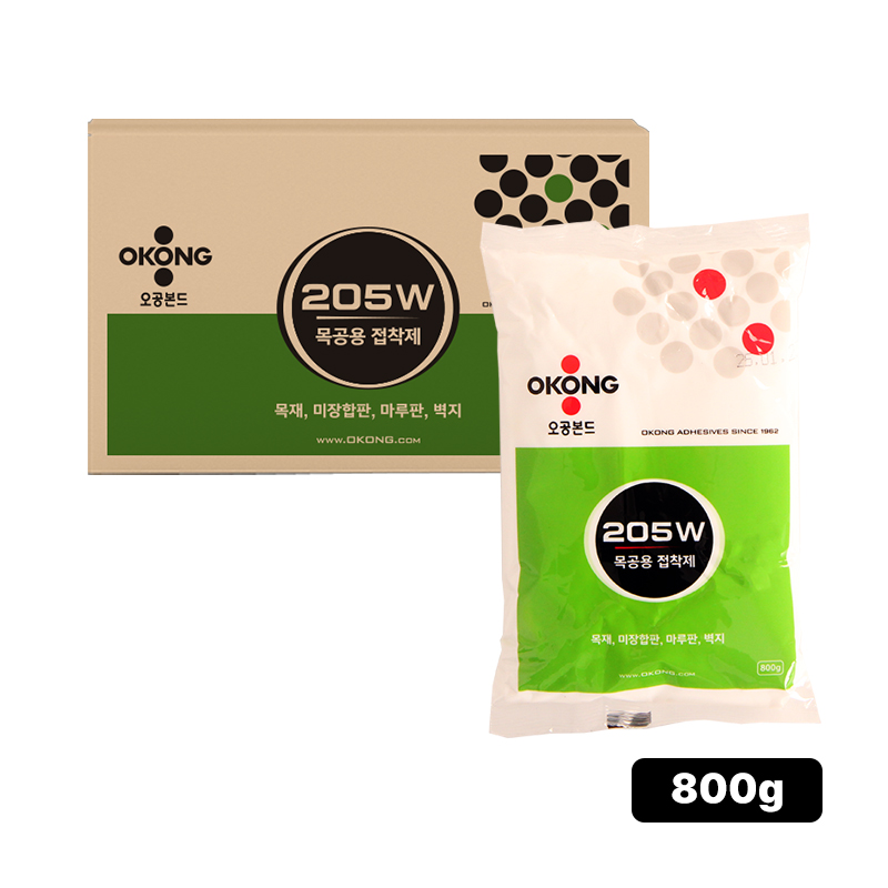 오공 205W 목공용 접착제(800g) 천안 대한테크