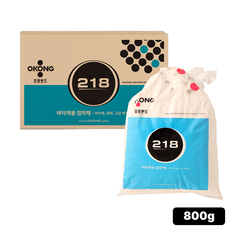 오공 218 지물용 접착제(800g) 천안 대한테크