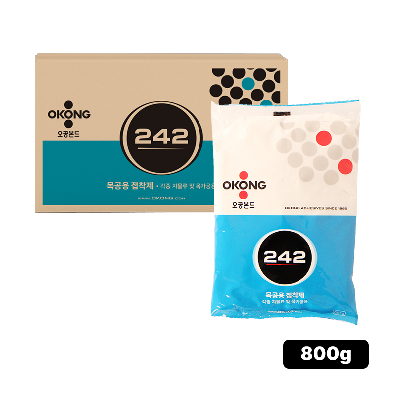 오공 242 지물용 접착제(800g) 천안 대한테크