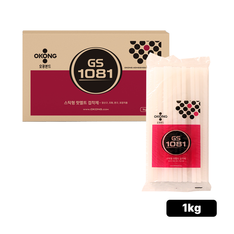 오공 GS1081 핫멜트스틱(1KG) 천안 대한테크