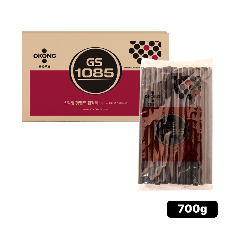 오공 GS1085 핫멜트스틱(흑색) 천안 대한테크