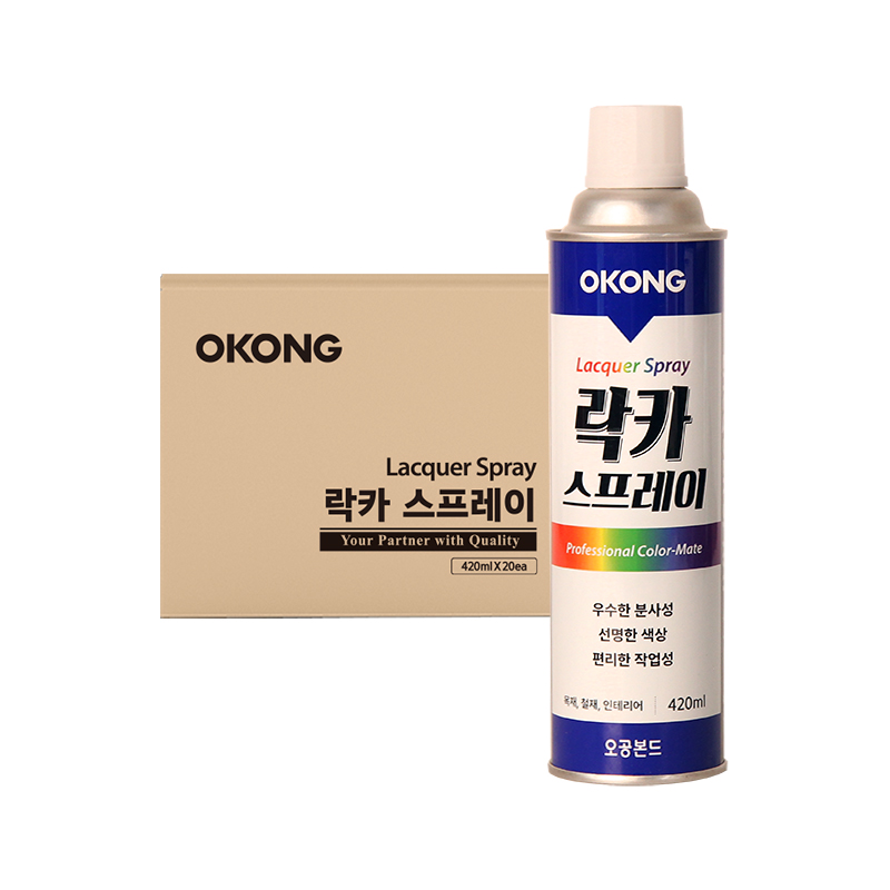 오공 오공락카 무광투명(342) 천안 대한테크