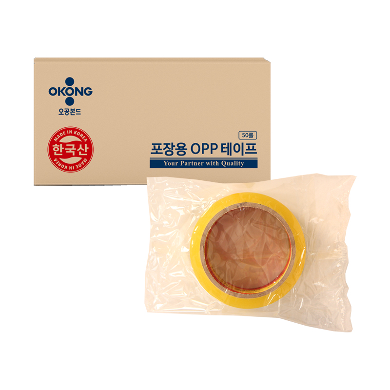오공 포장용 OPP테이프(아크릴점착, 50m 이하) 천안 대한테크